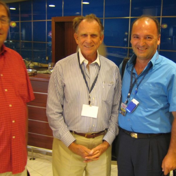 Prof. dr Jovanović sa Dr Đuričićem i Prof. Thomas Biggs-om (USA)