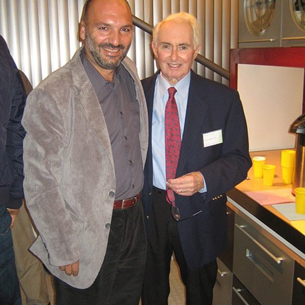 Prof. dr Milan Jovanović i Robert Goldwyn, USA, Glavni i odgovorni urednik PRS, 2008.